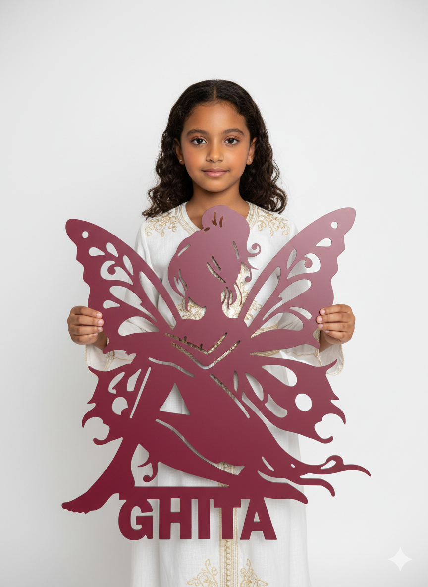 ✨ لوحة "أميرة الخيال" - خلي غرفتها تولي عالم من الأحلام!