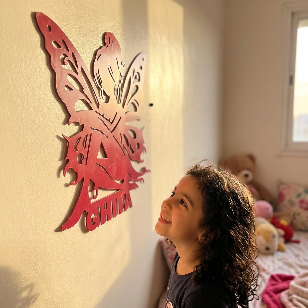 ✨ لوحة "أميرة الخيال" - خلي غرفتها تولي عالم من الأحلام!